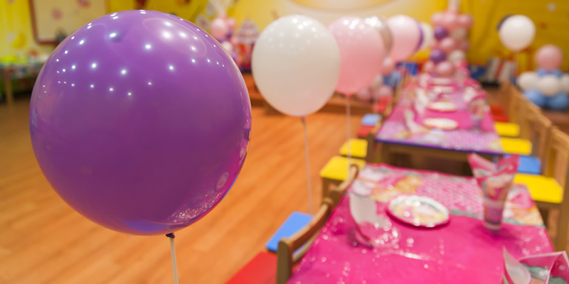 Party balloons in Belfast