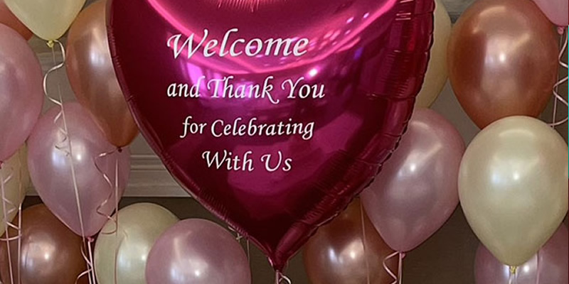 Wedding balloons Belfast